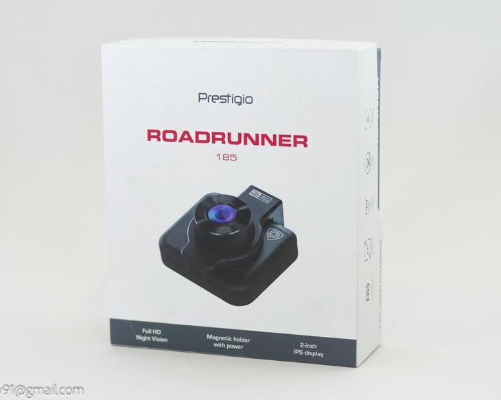 Обзор видеорегистратора Prestigio Roadrunner 185 с быстросъемным магнитным креплением