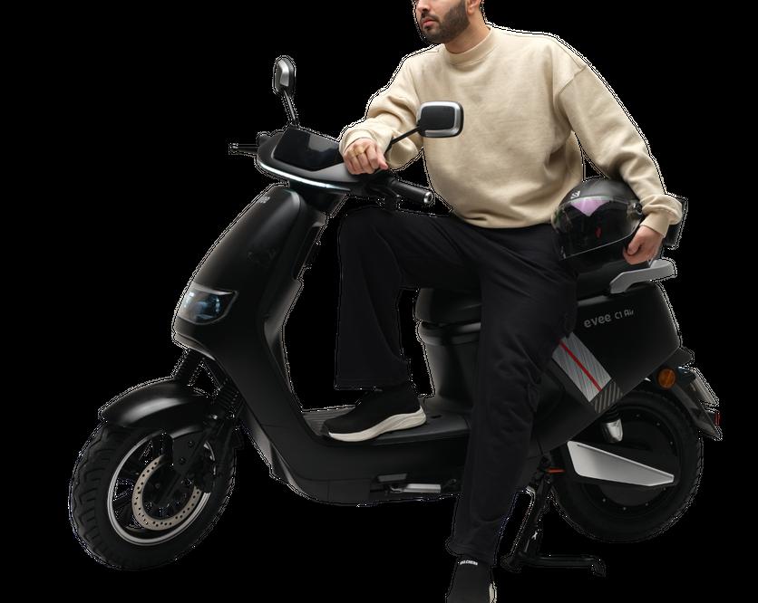 Пакистанская компания evee выпустила электрический скутер C1 Air